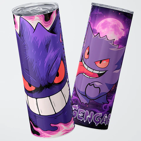 Vaso térmico 600ml - Diseño Gengar Shadow Moon
