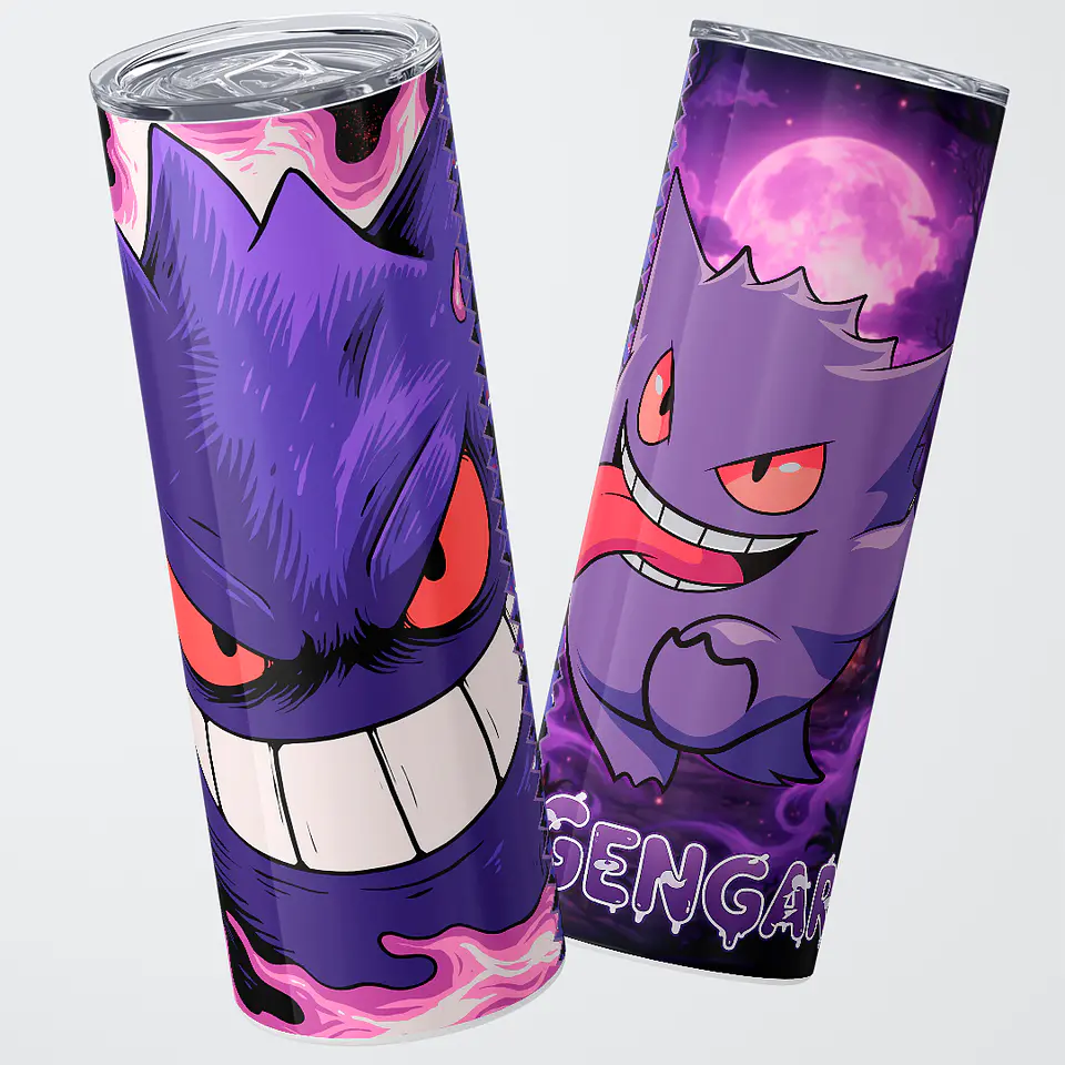 Vaso térmico 600ml - Diseño Gengar Shadow Moon 1