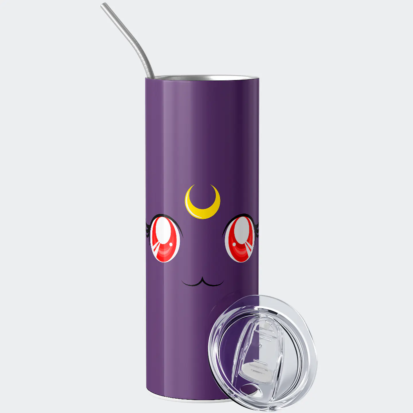 Vaso térmico 600ml - Diseño Sailor Moon Luna Face 2