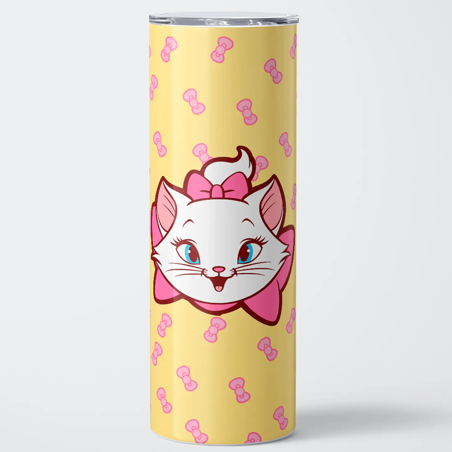 Vaso térmico 600ml - Diseño Marie Pink Bows 1