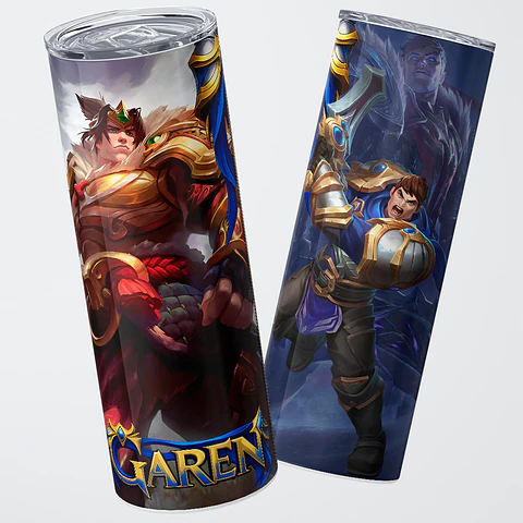 Vaso térmico 600ml - Diseño Garen Demacian Justice