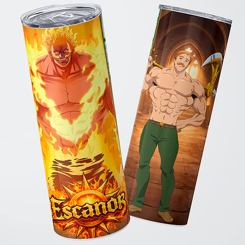 Vaso térmico 600ml - Diseño Escanor Lion's Sin of Pride