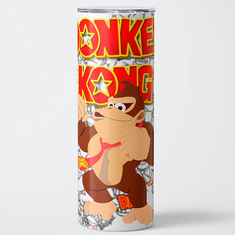 Vaso térmico 600ml - Diseño Donkey Kong Sketch Graffiti