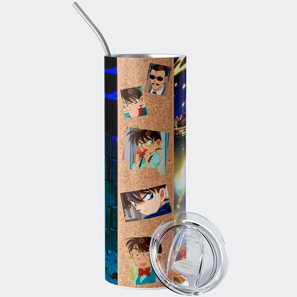 Vaso térmico 600ml - Diseño Detective Conan Mystery Case 2