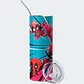 Vaso térmico 600ml - Diseño Deadpool & Wolverine Chibi Chaos - Miniatura 2