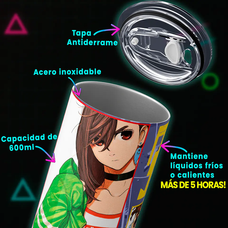 Vaso térmico 600ml - Diseño Dandadan Urban Panels 4