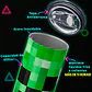 Vaso térmico 600ml - Diseño Creeper Pixel Face - Miniatura 3