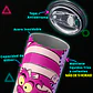 Vaso térmico 600ml - Diseño Cheshire Mad Smile - Miniatura 4