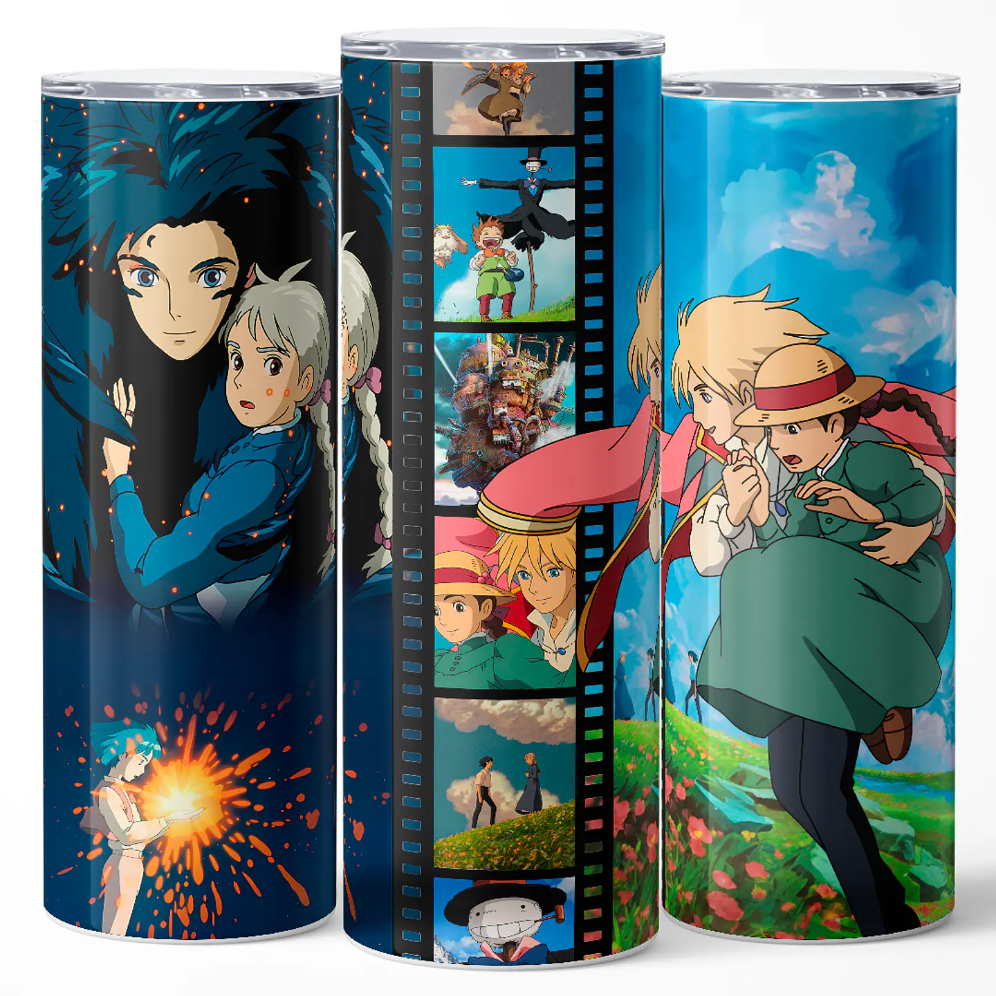 Vaso térmico 600ml - Diseño Howl Moving Cinema 3