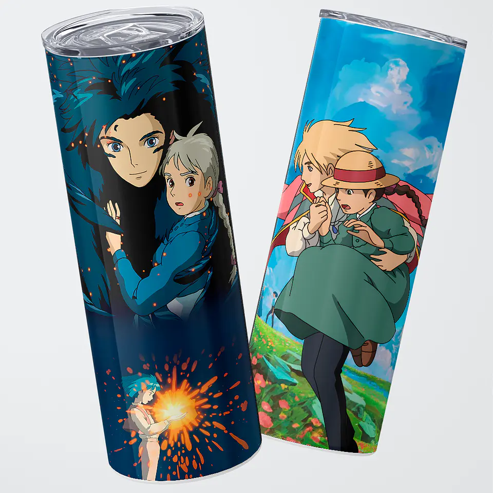 Vaso térmico 600ml - Diseño Howl Moving Cinema 1