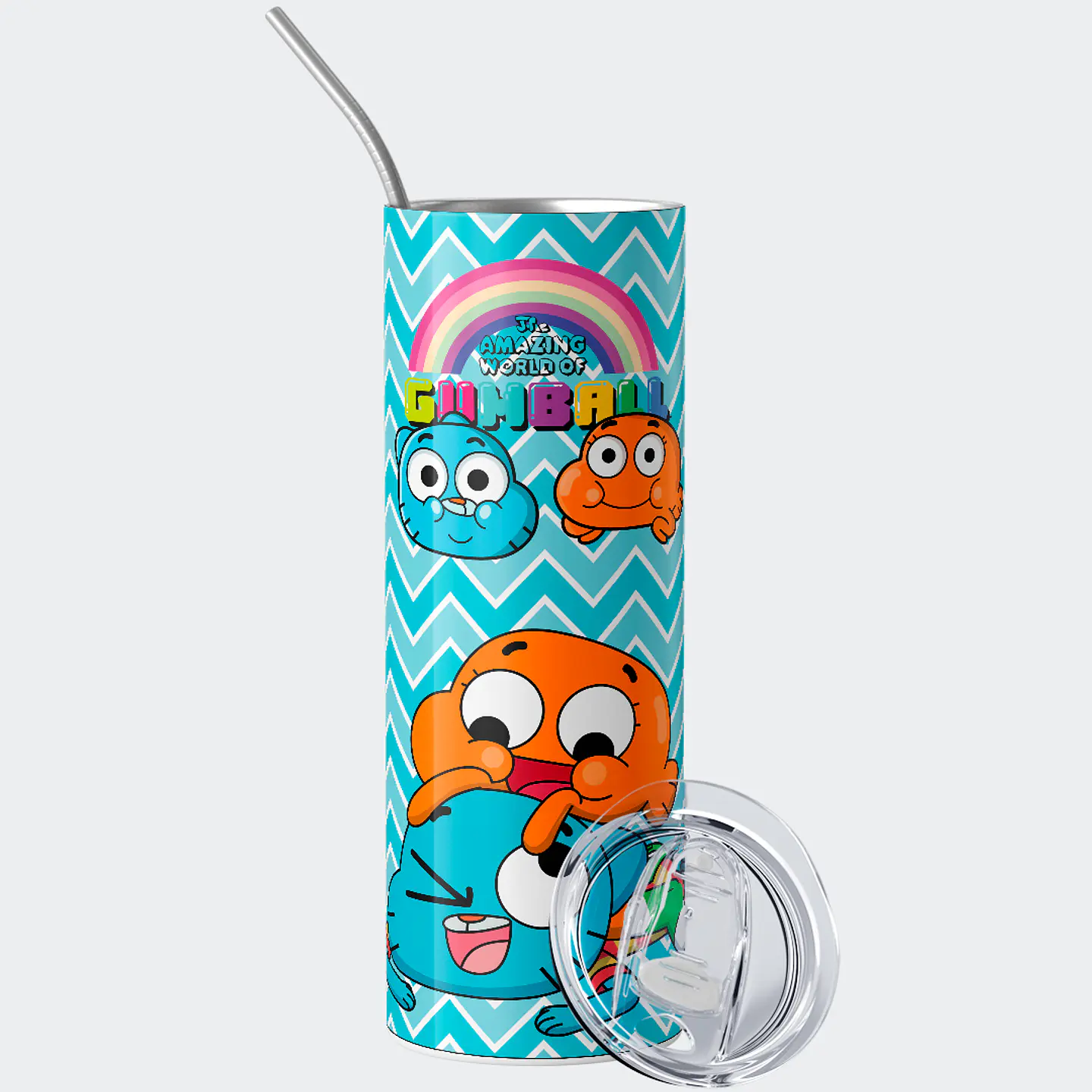 Vaso térmico 600ml - Diseño Gumball & Darwin Zigzag 2