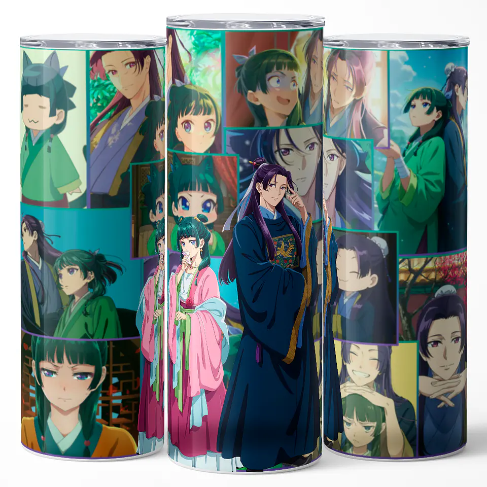 Vaso térmico 600ml - Diseño Apothecary Maomao & Jinshi Edition 3