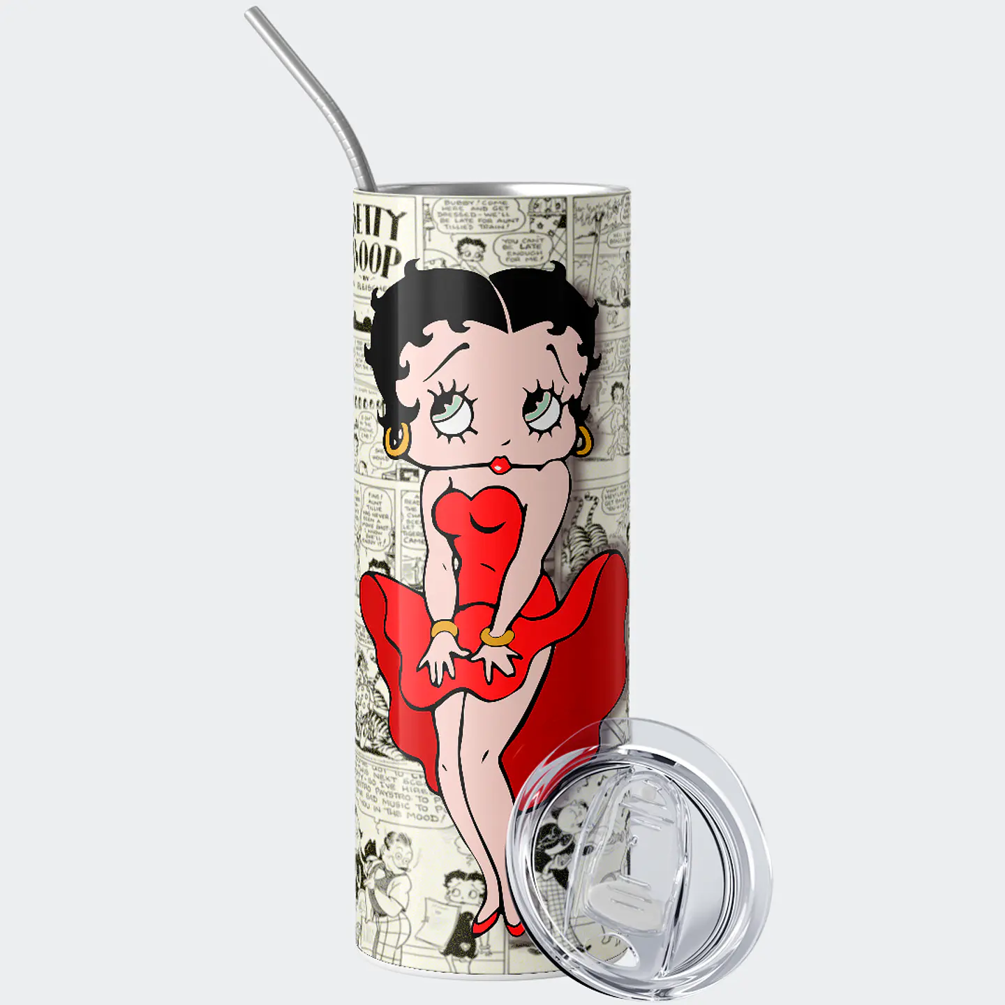 Vaso térmico 600ml - Diseño Betty Boop Retro Comic 2