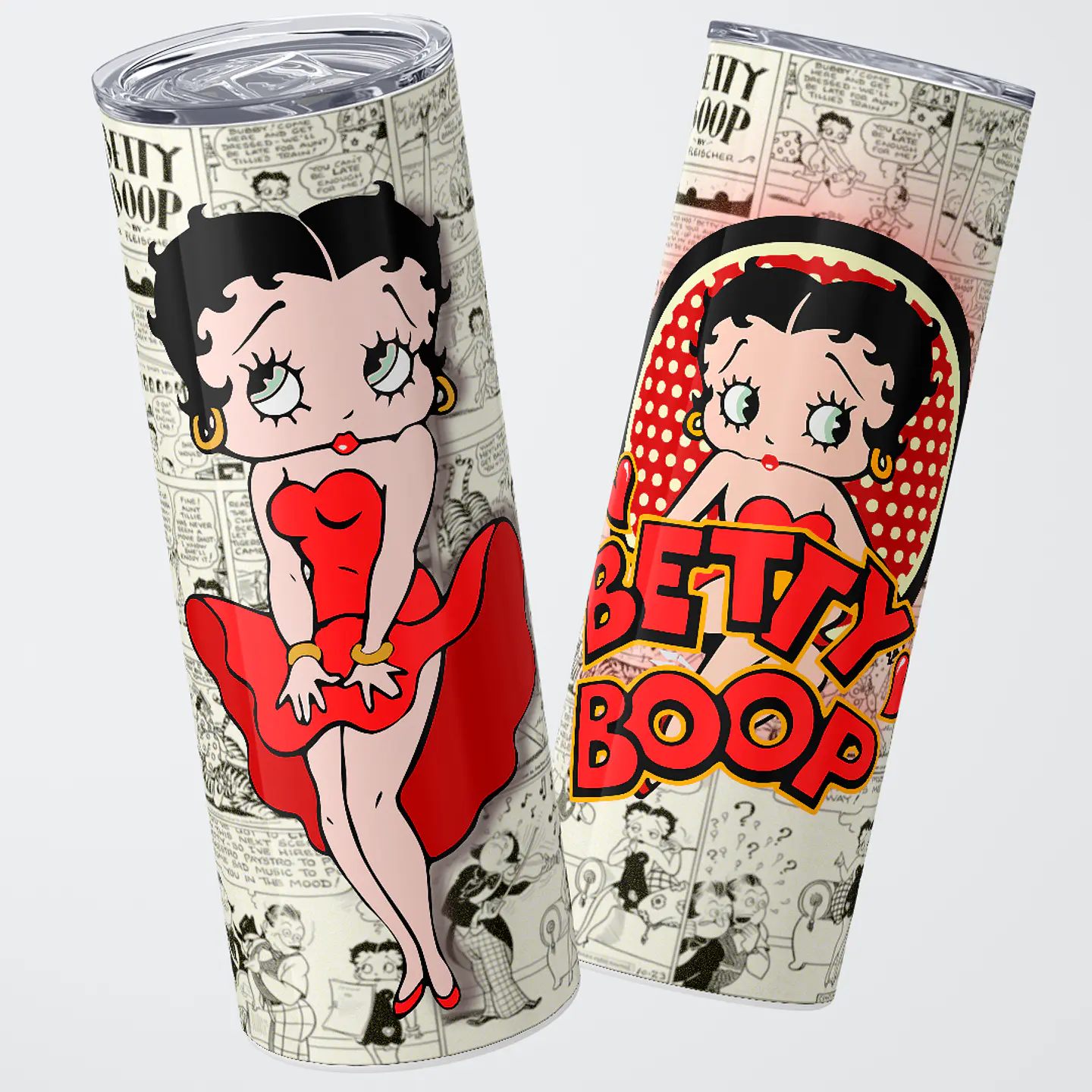 Vaso térmico 600ml - Diseño Betty Boop Retro Comic 1