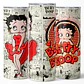 Vaso térmico 600ml - Diseño Betty Boop Retro Comic - Miniatura 3