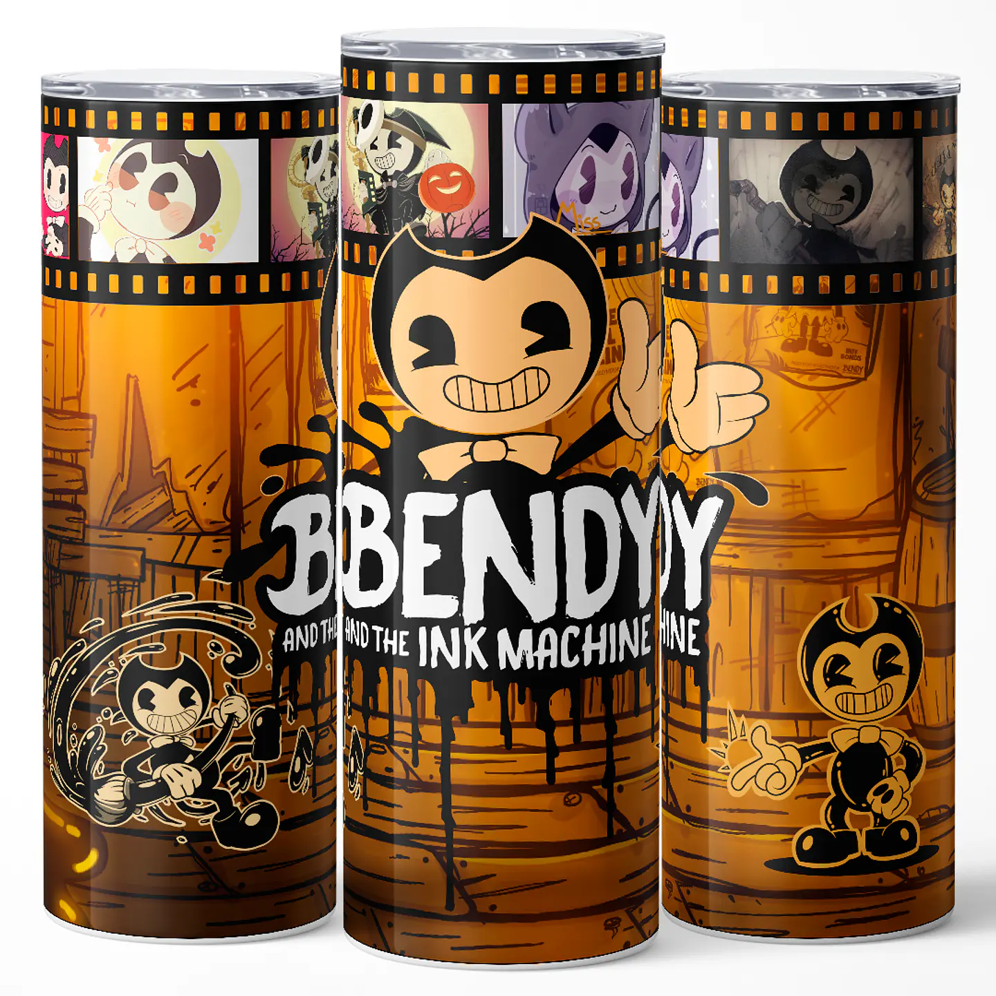 Vaso térmico 600ml - Diseño Bendy Ink Reel 3