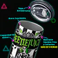 Vaso térmico 600ml - Diseño Beetlejuice Ghostly Stripes - Miniatura 4