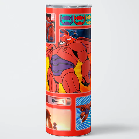 Vaso térmico 600ml - Diseño Baymax Armor Upgrade