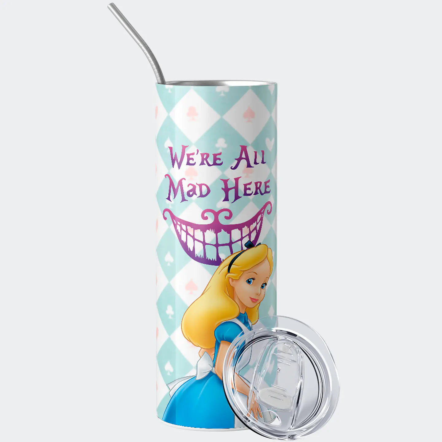 Vaso térmico 600ml - Diseño Alice Wonderland Mad Tea 2