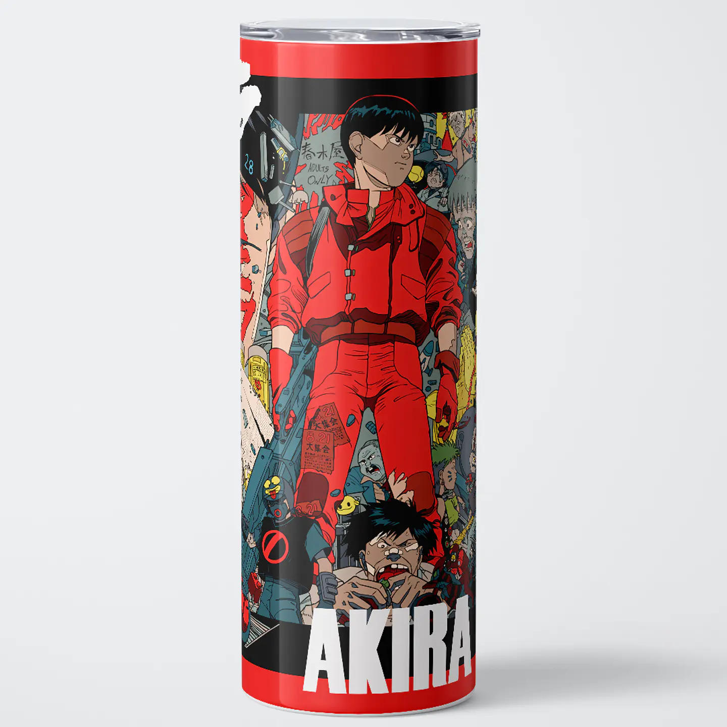 Vaso térmico 600ml - Diseño Akira Neo-Tokyo Chaos 1