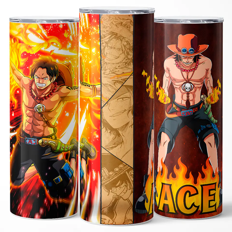 Vaso térmico 600ml - Diseño Ace Fire Fist Legacy 3