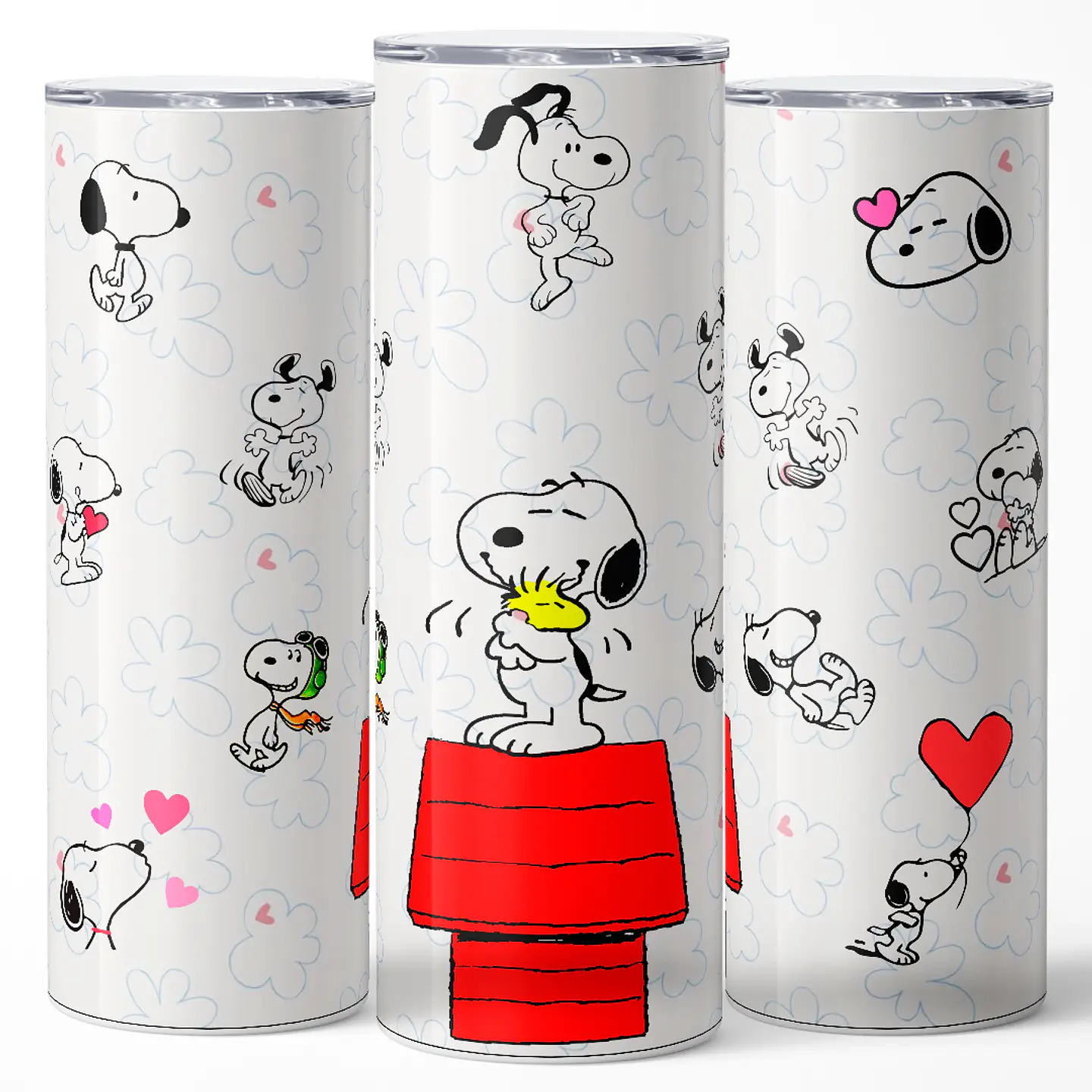 Vaso térmico 600ml - Diseño Snoopy & Woodstock Hugs 3