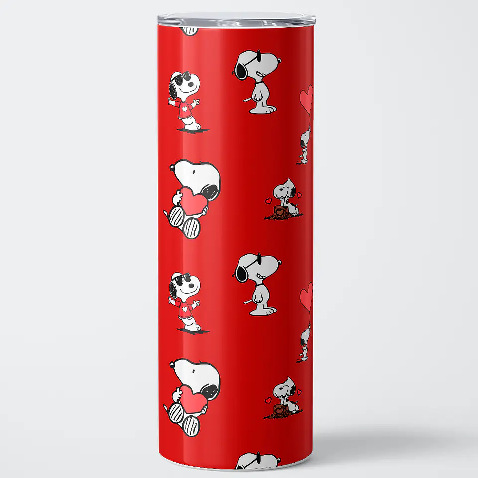 Vaso térmico 600ml - Diseño Snoopy Red Passion & Joe Cool 1