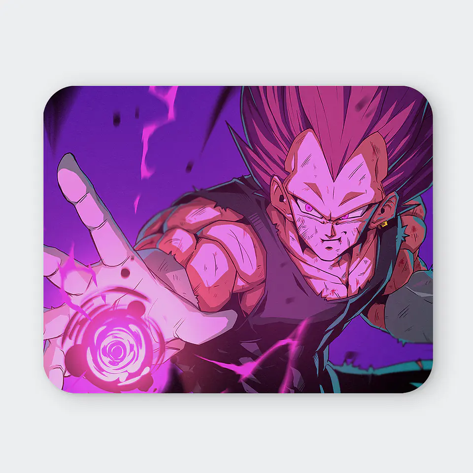 Mousepad 20x24 cm - Diseño Vegeta Ultra Ego Hakai 1