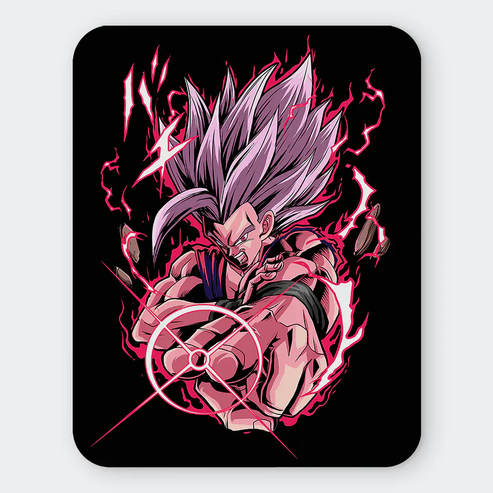 Mousepad 20x24 cm - Diseño Gohan Beast Red Aura Blast 1