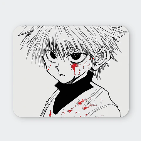 Mousepad 20x24 cm - Diseño Killua Zoldyck Bloodline