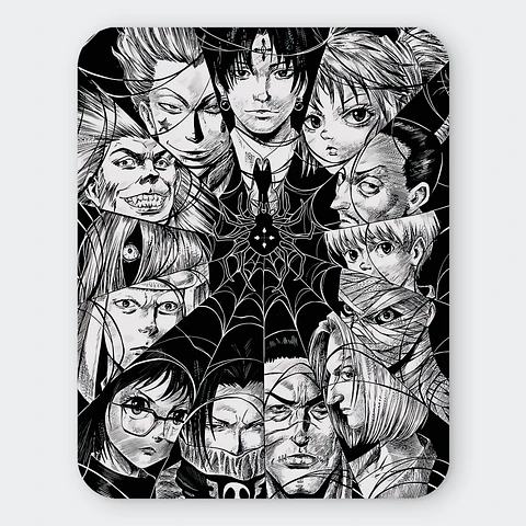 Mousepad 20x24 cm - Diseño Phantom Troupe Spider Web