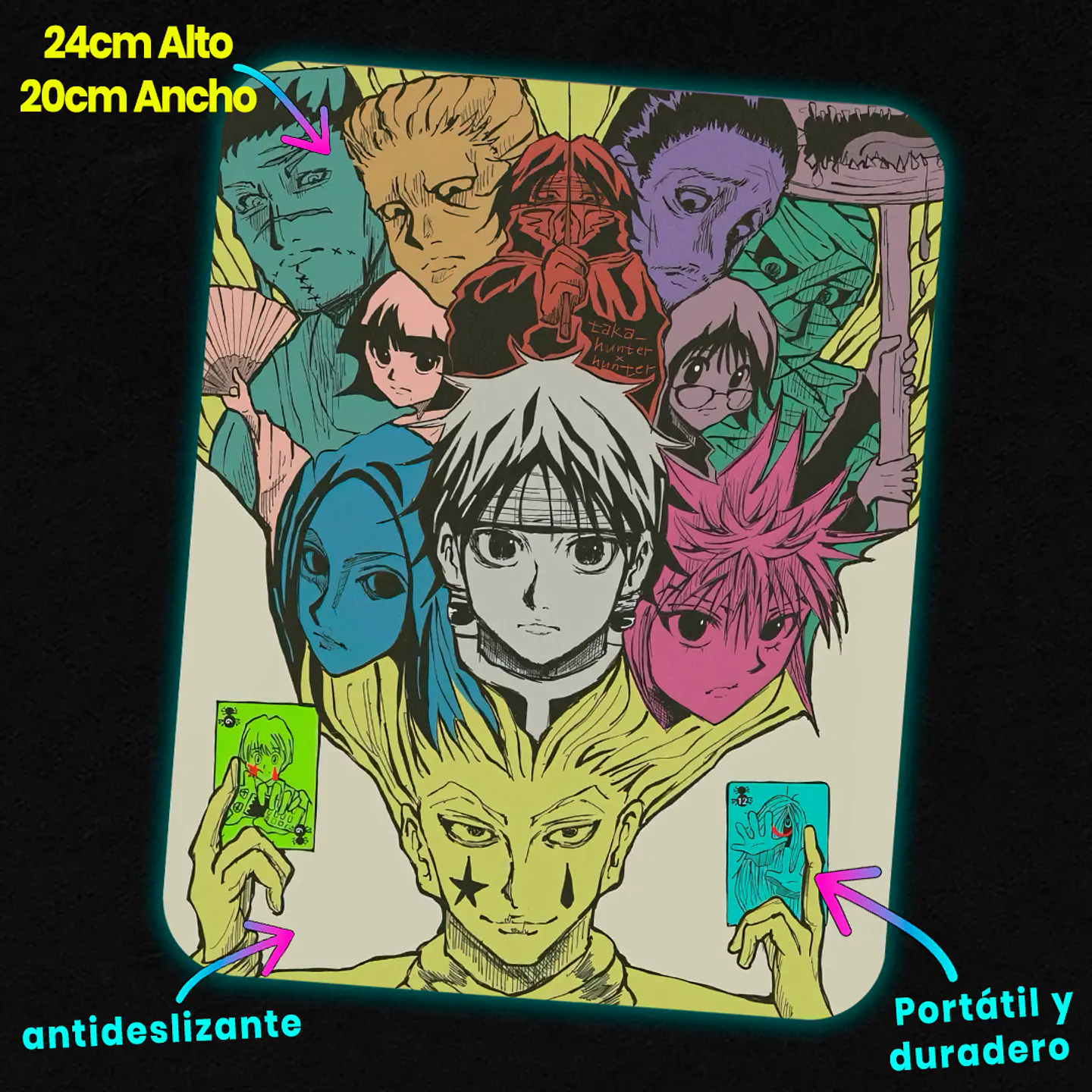 Mousepad 20x24 cm - Diseño Genei Ryodan Phantom Souls 2