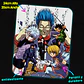 Mousepad 20x24 cm - Diseño Hisoka & Hunter Quartet Cards - Miniatura 2