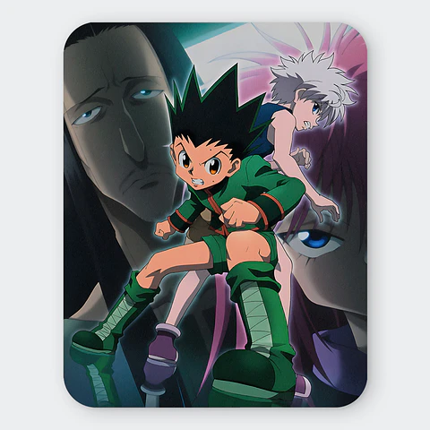 Mousepad 20x24 cm - Diseño Gon & Killua Zoldyck Trial