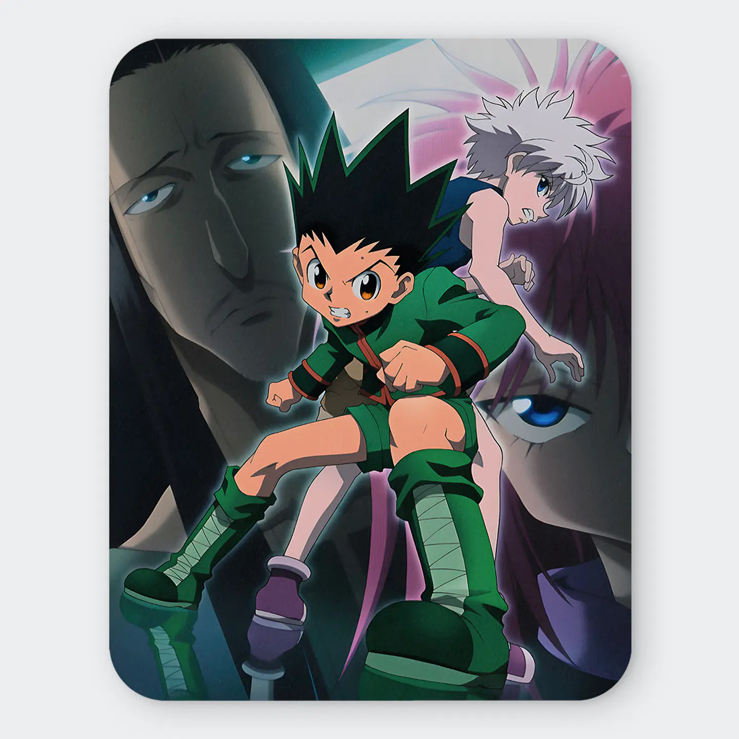 Mousepad 20x24 cm - Diseño Gon & Killua Zoldyck Trial 1