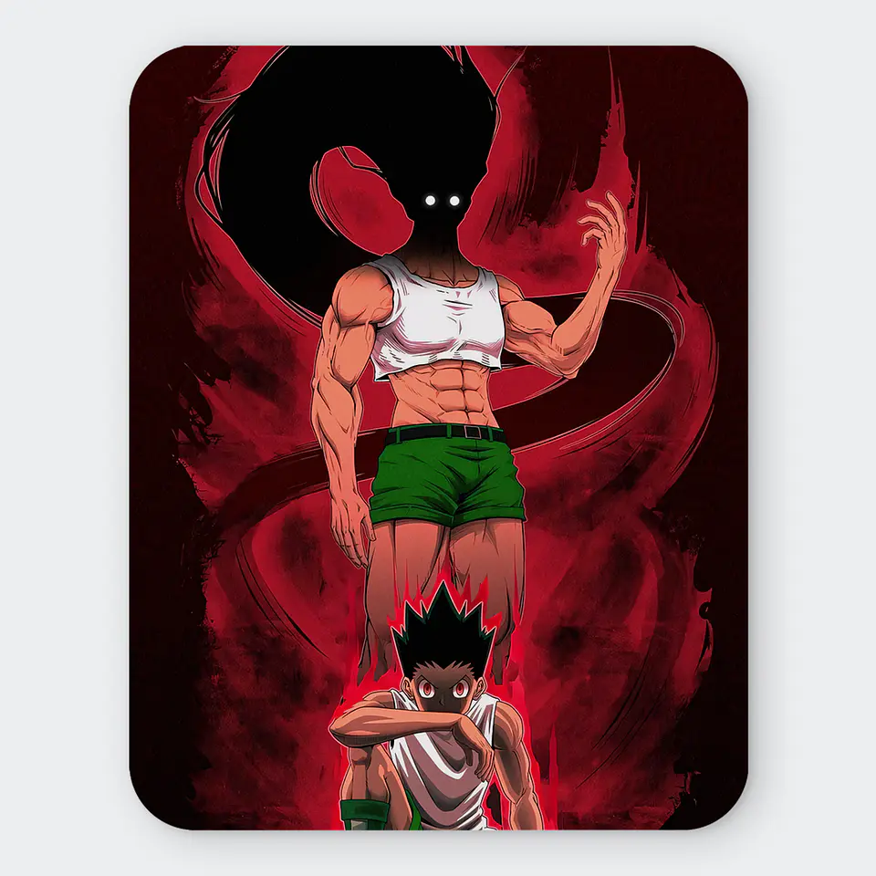 Mousepad 20x24 cm - Diseño Gon Adult Transformation Rage 1