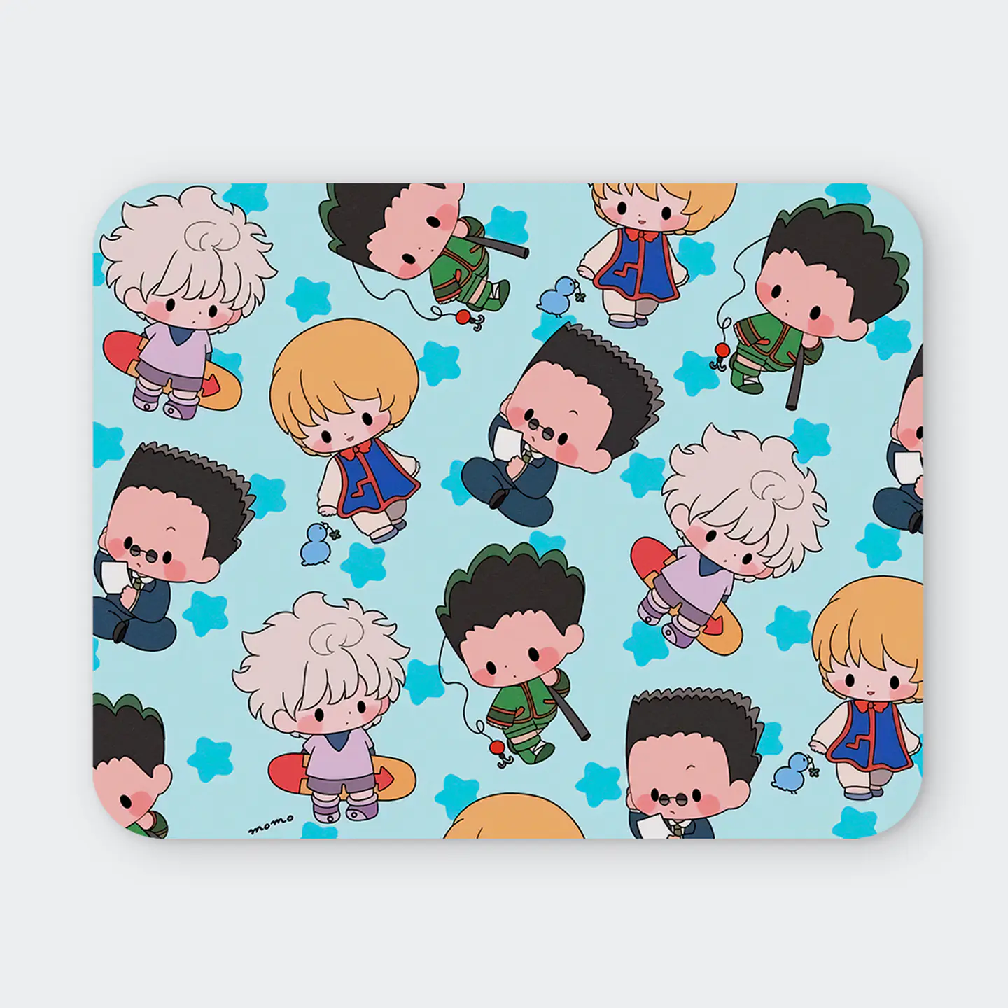 Mousepad 20x24 cm - Diseño Hunter Quartet Retro Stripes 1