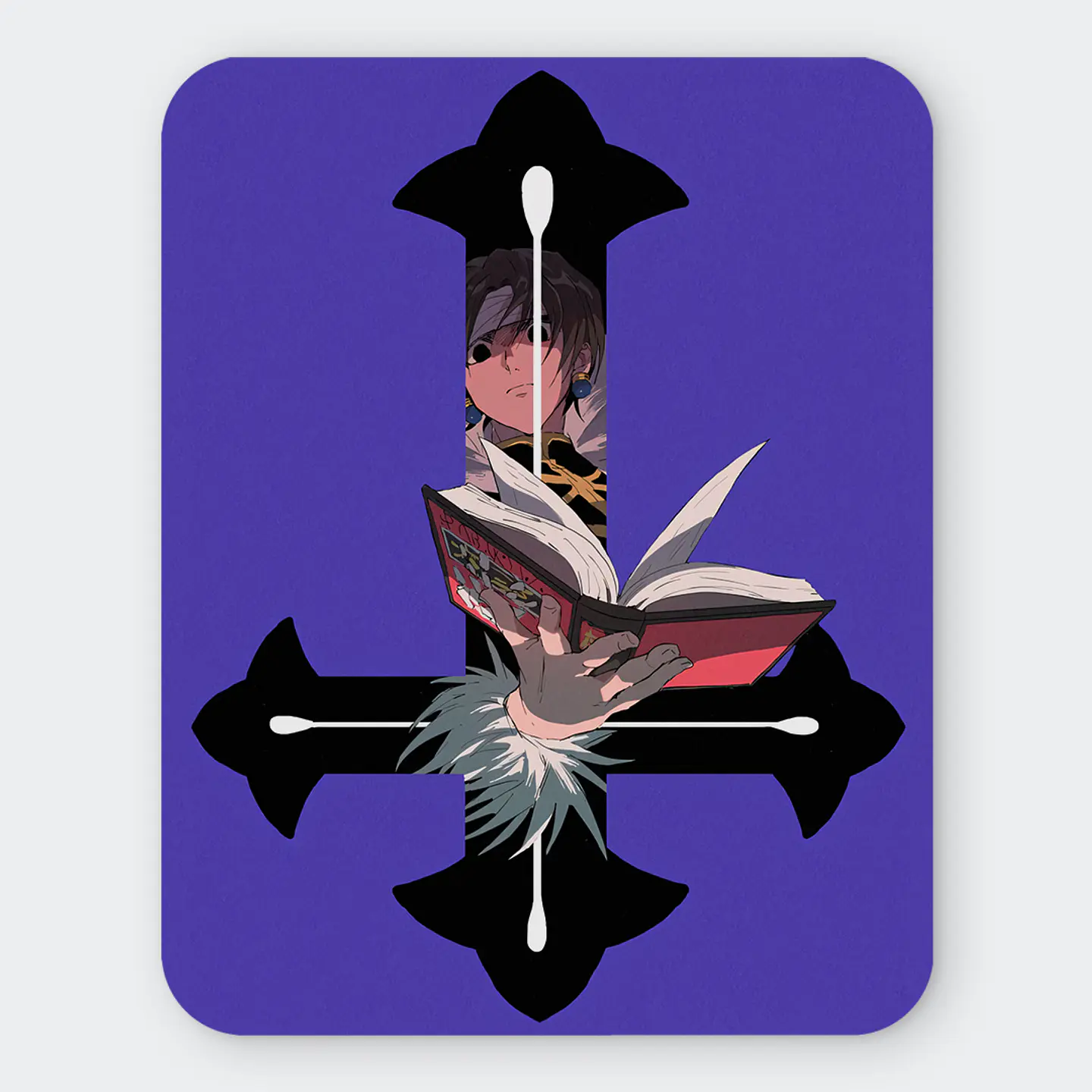 Mousepad 20x24 cm - Diseño Chrollo Lucilfer Stolen Secret 1