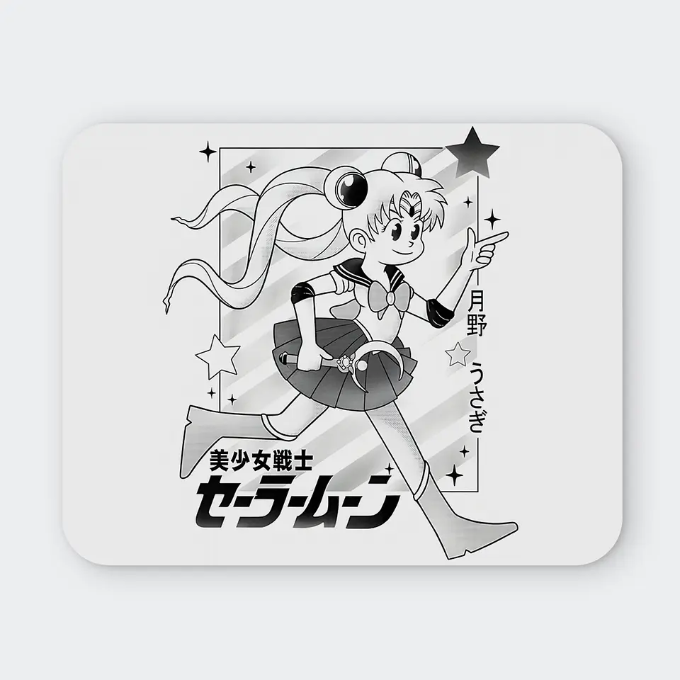 Mousepad 20x24 cm - Diseño Sailor Moon Retro Toon Tribute 1
