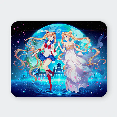 Mousepad 20x24 cm - Diseño Sailor Moon & Princess Serenity Destiny