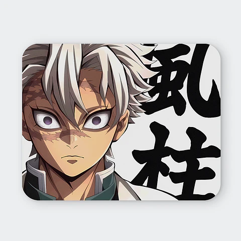 Mousepad 20x24 cm - Diseño Sanemi Wind Hashira Spirit