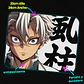 Mousepad 20x24 cm - Diseño Sanemi Wind Hashira Spirit - Miniatura 2