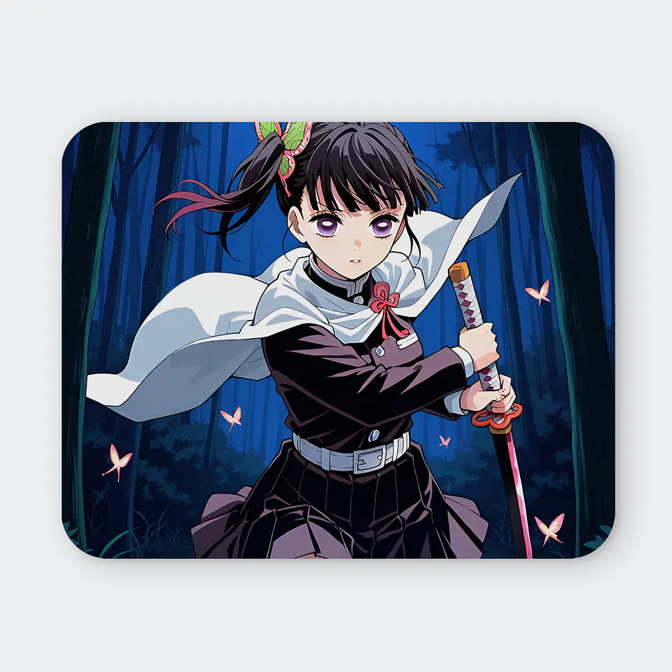 Mousepad 20x24 cm - Diseño Kanao Moonlight Butterfly Hunt 1