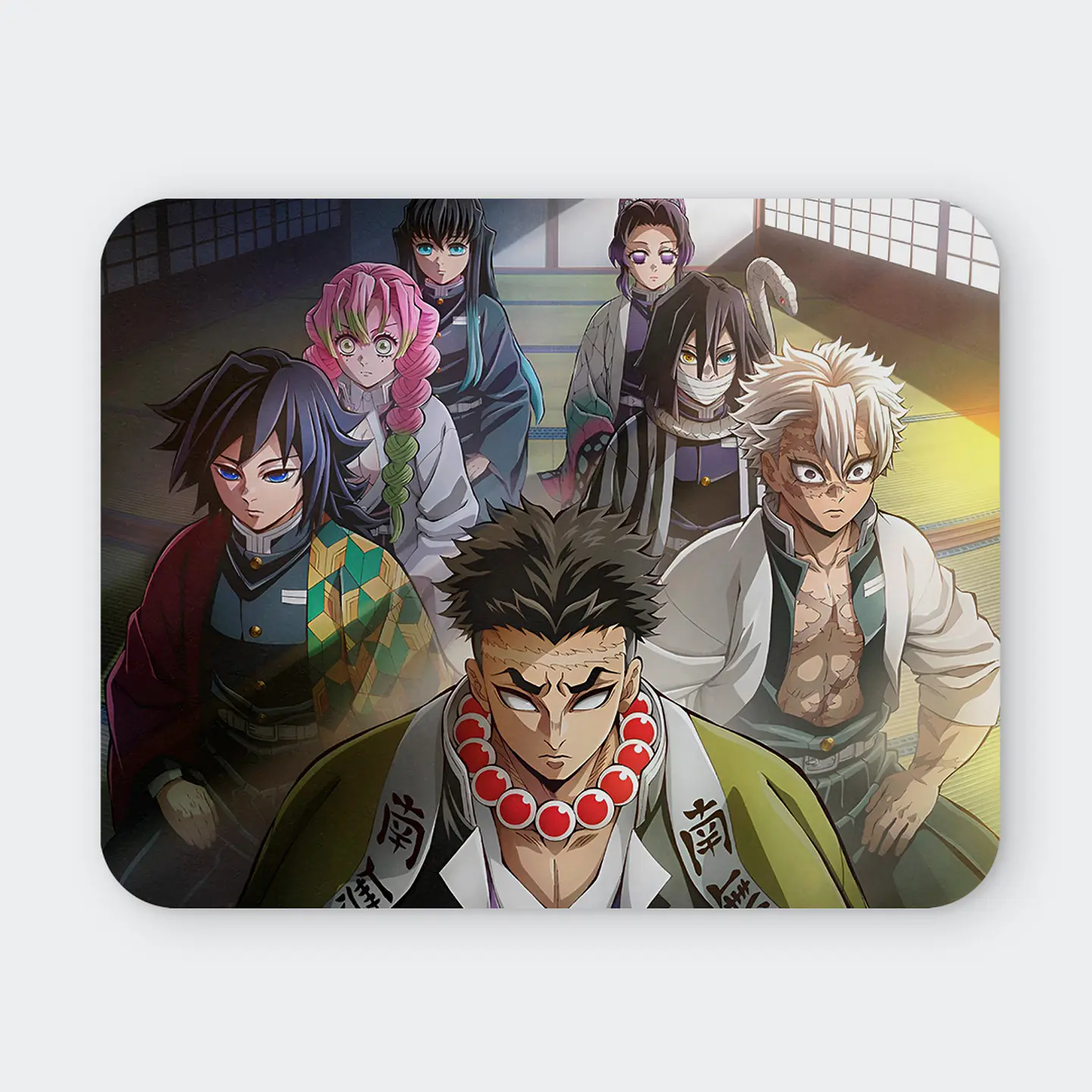 Mousepad 20x24 cm - Diseño Kimetsu Hashira Gathering 1