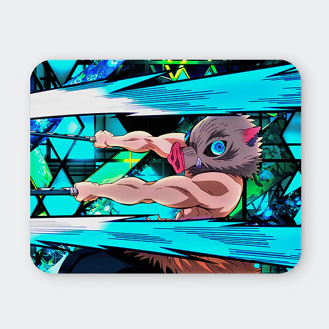 Mousepad 20x24 cm - Diseño Inosuke Beast Rush
