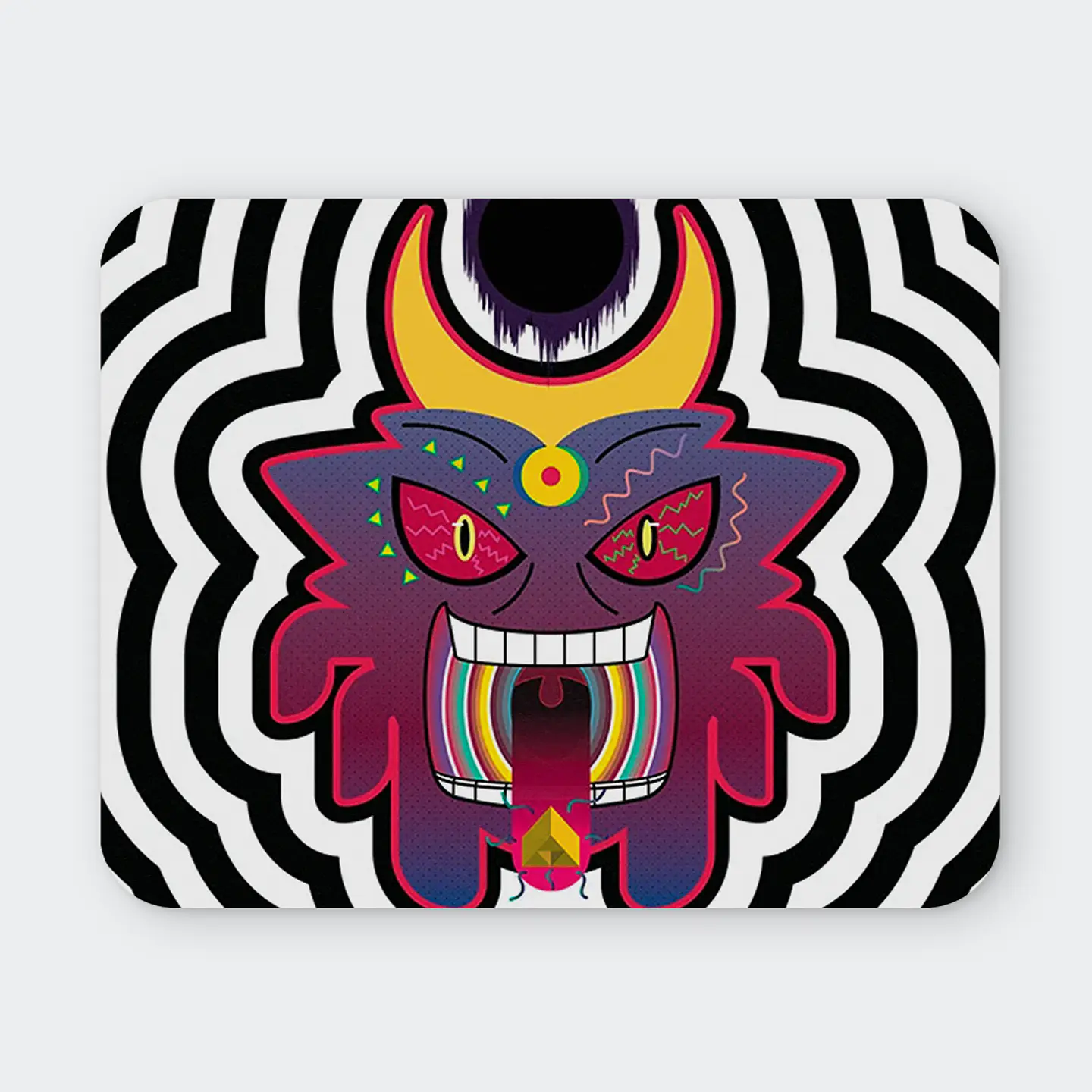 Mousepad 20x24 cm - Diseño Abstract Gengar Hypnosis 1
