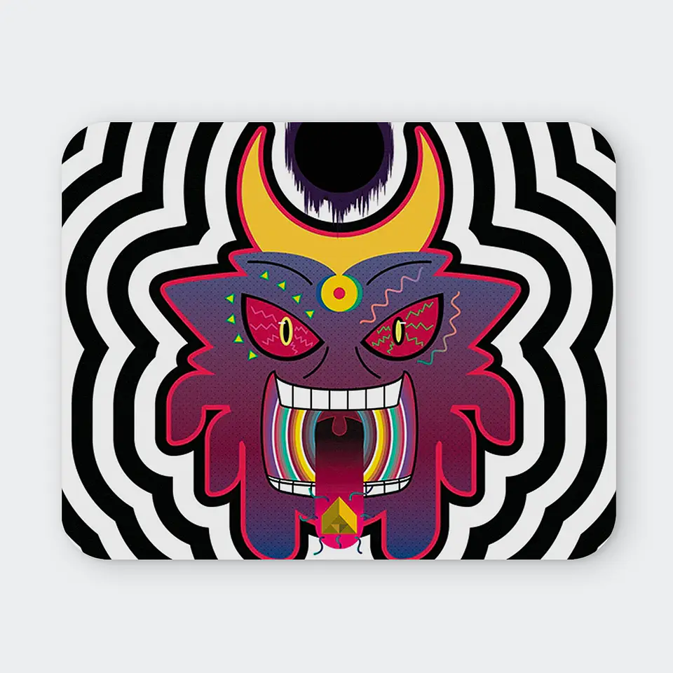 Mousepad 20x24 cm - Diseño Abstract Gengar Hypnosis 1