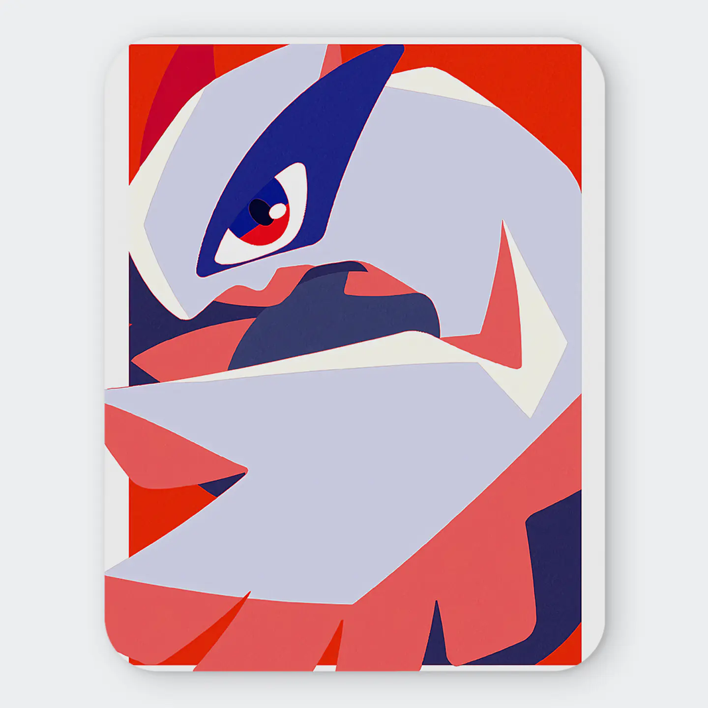 Mousepad 20x24 cm - Diseño Lugia Deep Sea Abstract 2