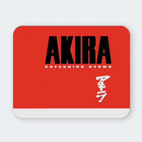 Mousepad 20x24 cm - Diseño Akira Neo-Tokyo Minimalist