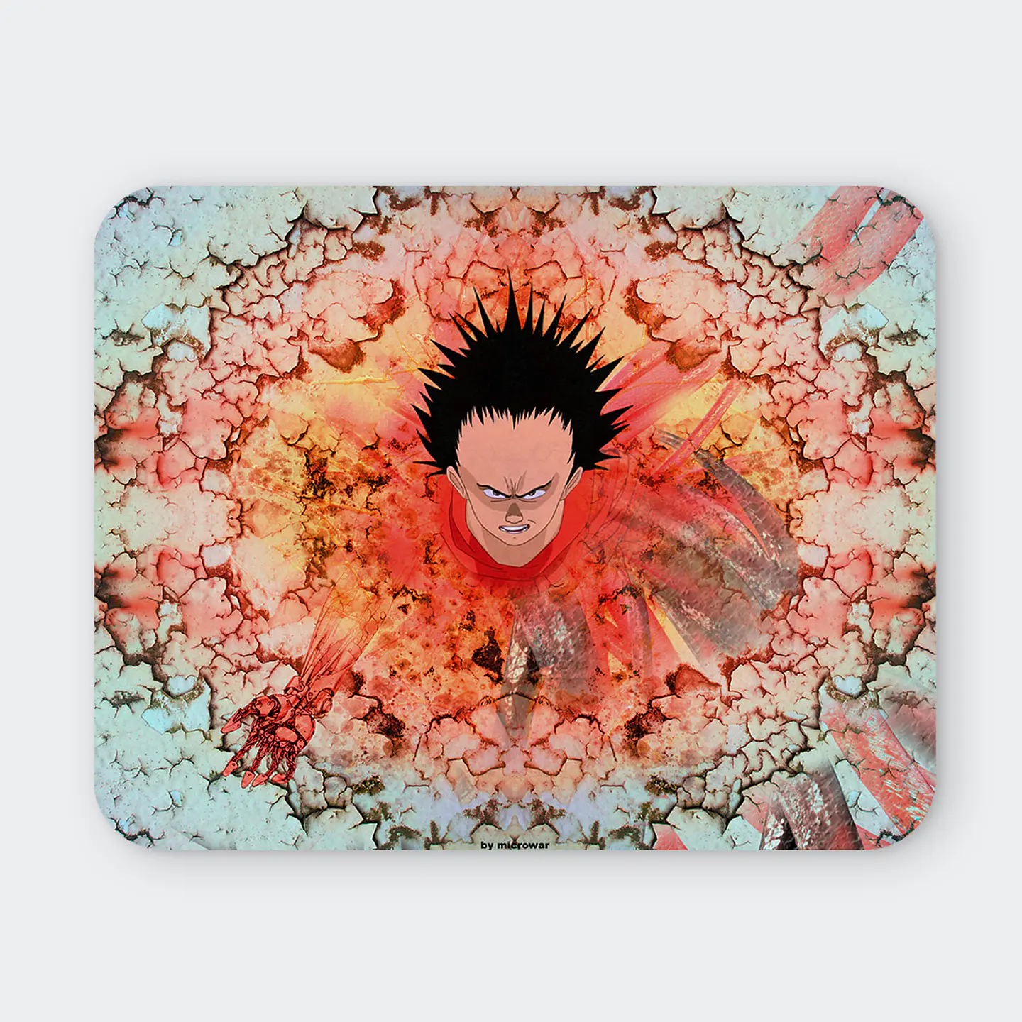 Mousepad 20x24 cm - Diseño Akira Tetsuo Awakening Fracture 1